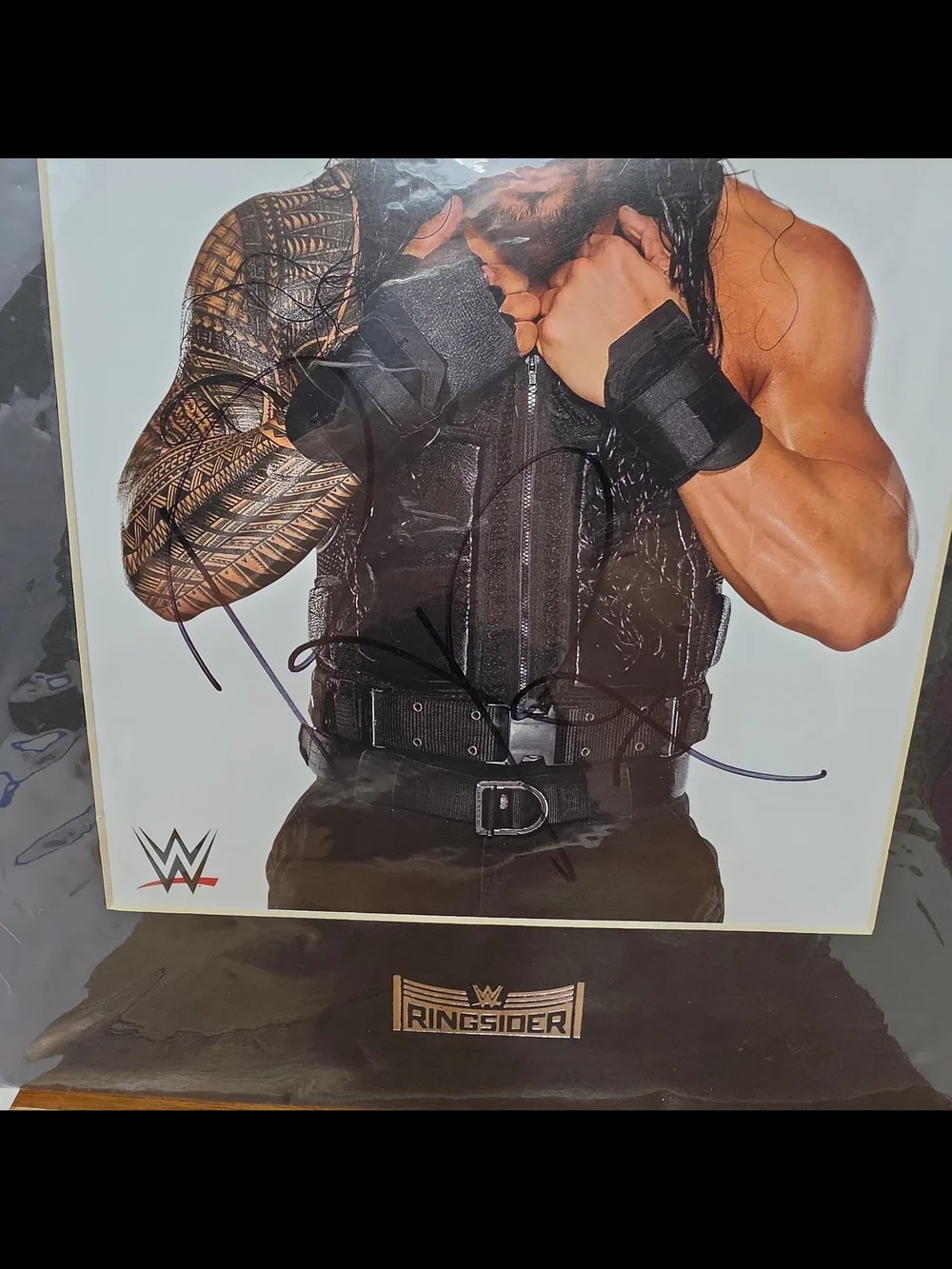 Roman Reigns WWE Autographed 11